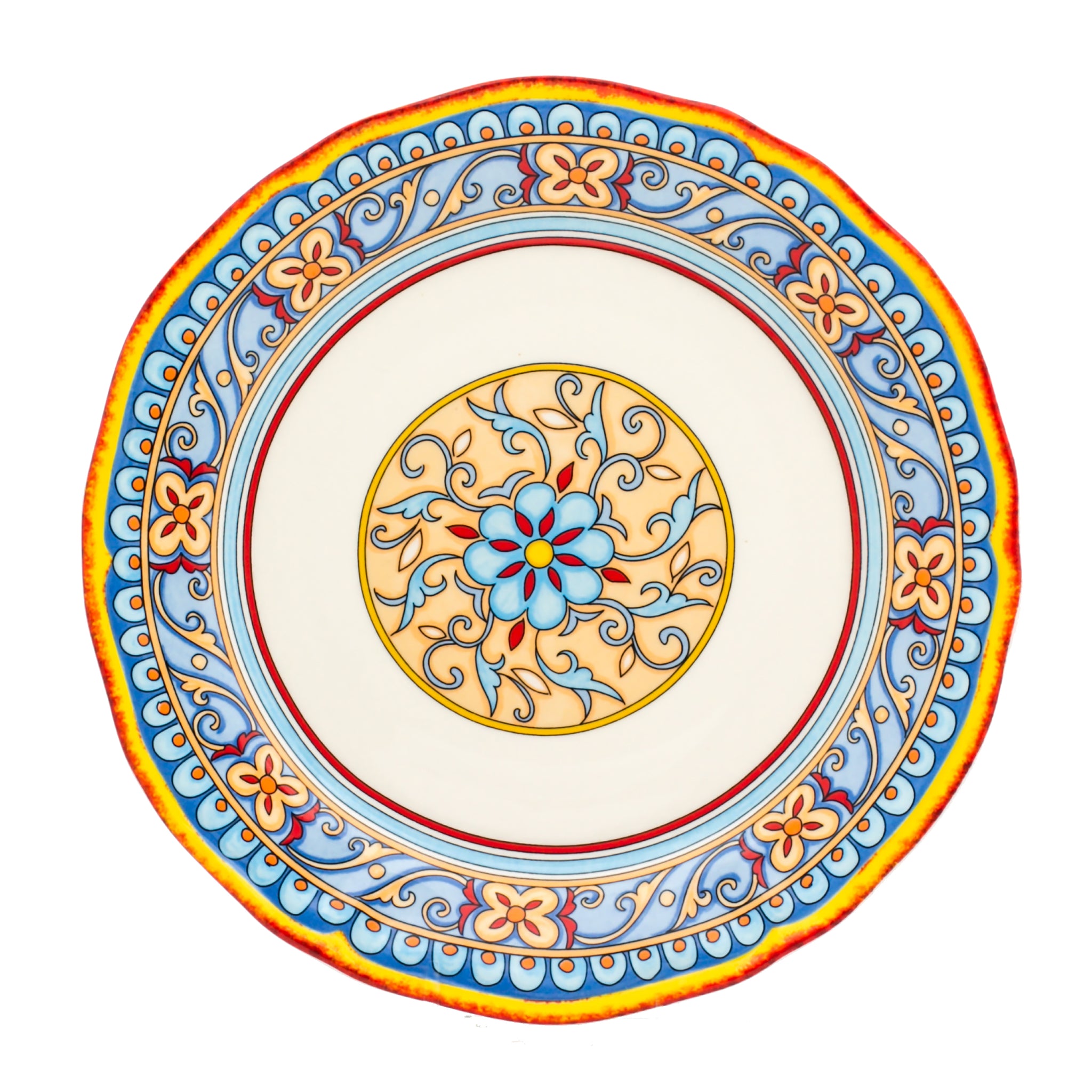 Duomo 4 Piece Dinner Plate Set - Euro Ceramica 