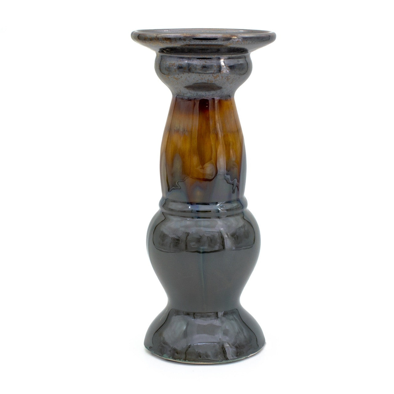 Patina Sienna Small Candle Holder - Euro Ceramica 