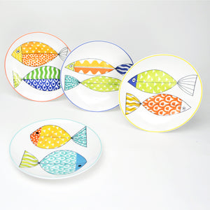 Fresh Catch 12 Piece Dinnerware Set - Euro Ceramica 