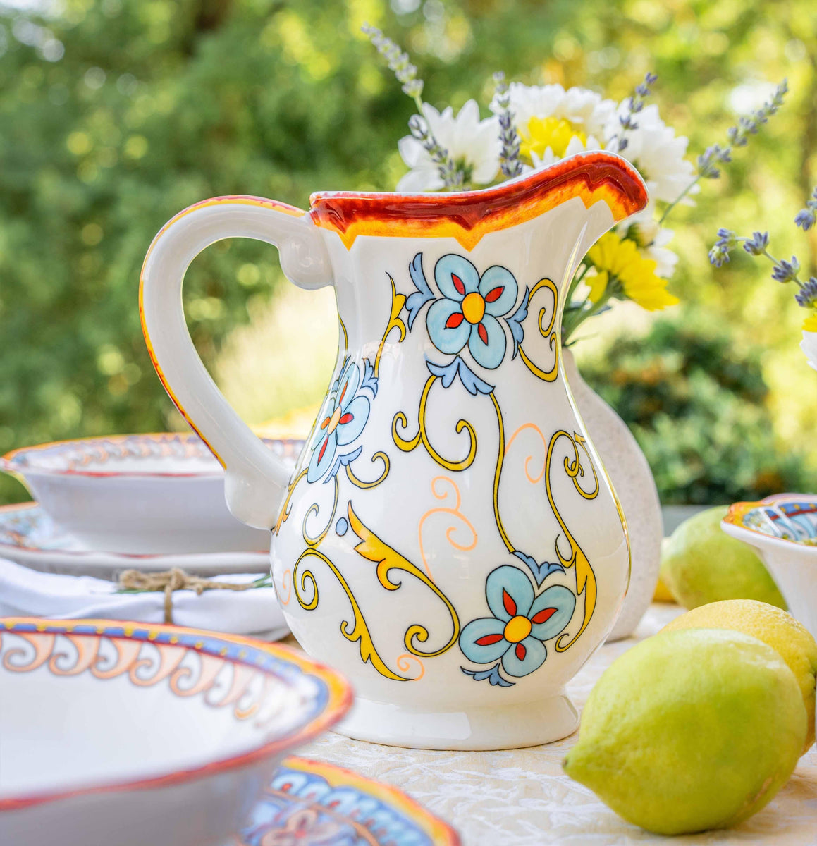 Duomo Water Pitcher – Euro Ceramica