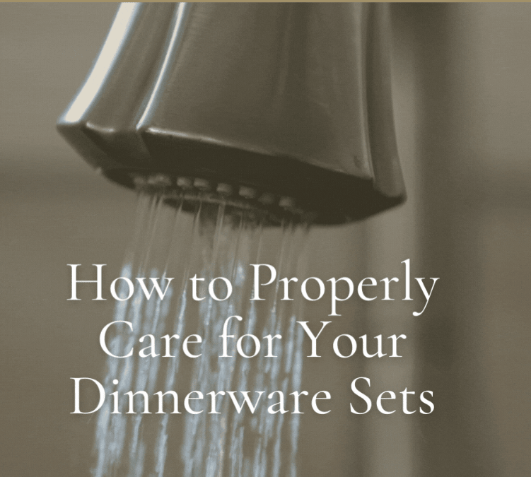 How to Properly Take Care of Your Dinnerware Sets - Euro Ceramica 