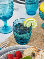 Fez 12 oz. Old Fashion Glasses, Set of 4 - Euro Ceramica 