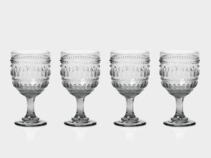 Fez Wine Glasses - Set Of 4 - Euro Ceramica 