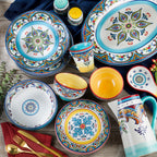 Zanzibar Stoneware Pasta Bowl