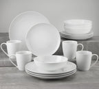 Claire Everyday Classic Coupe 16 Piece Dinnerware Set - Euro Ceramica 