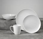Claire Everyday Classic Coupe 16 Piece Dinnerware Set - Euro Ceramica 