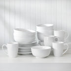 White Essential 12 oz Porcelain Mugs