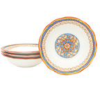 Duomo 4 Piece Pasta Bowl Set - Euro Ceramica 