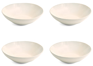 Neree 16pcs Double Bowl Dinnerware Set - Modern Country Style Reactive Glaze - Euro Ceramica 