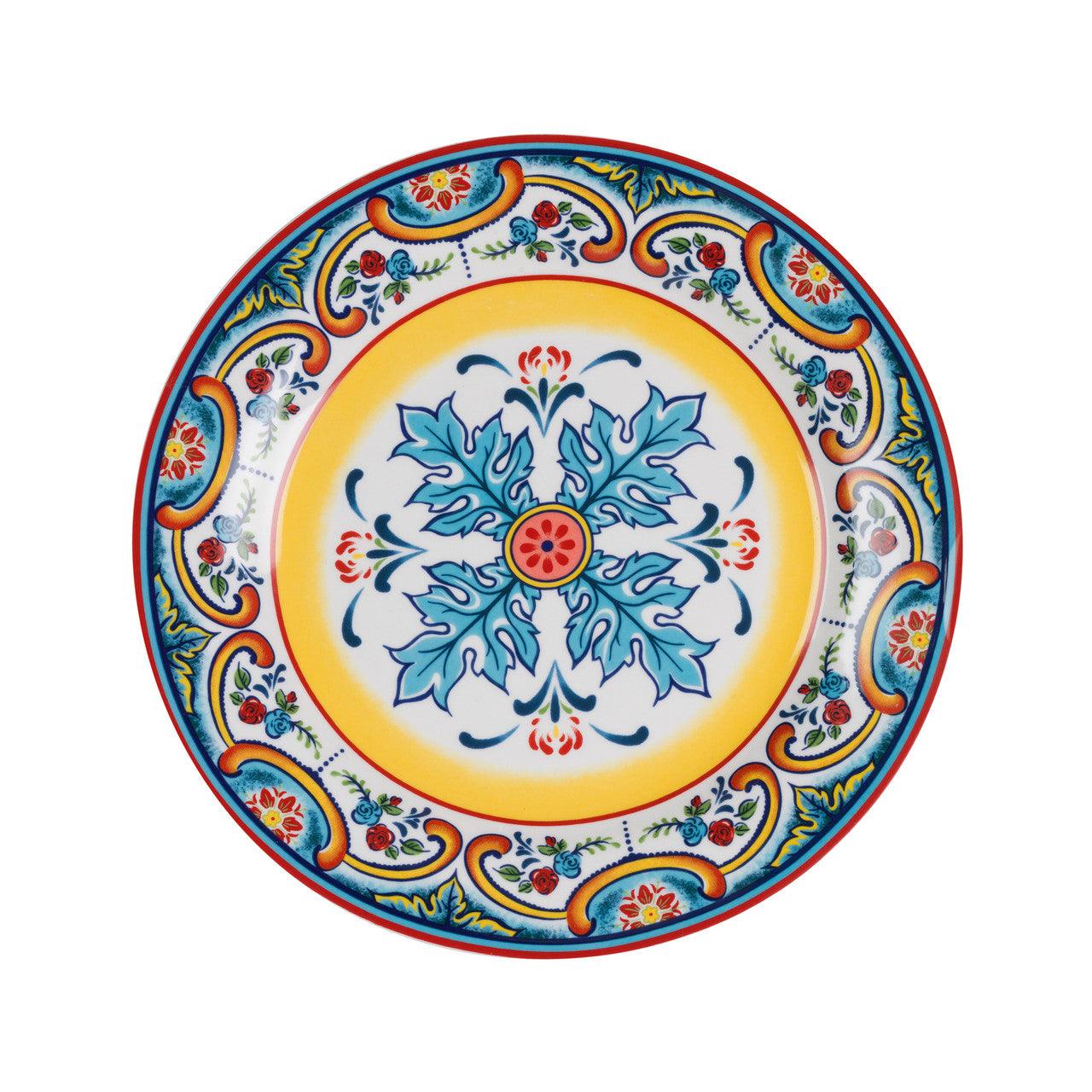 Zanzibar Salad Plates - Euro Ceramica 