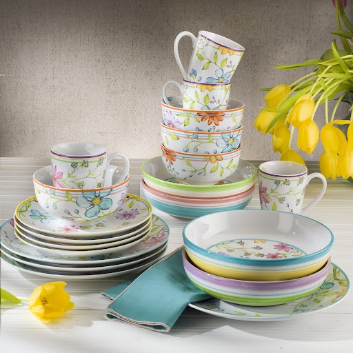 Charlotte 16-Piece Stoneware Dinnerware Set