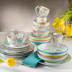 Charlotte 16-Piece Stoneware Dinnerware Set
