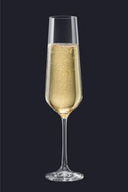 Sandra 6.76-Oz.Fluted Champagne Glass, Set of 4