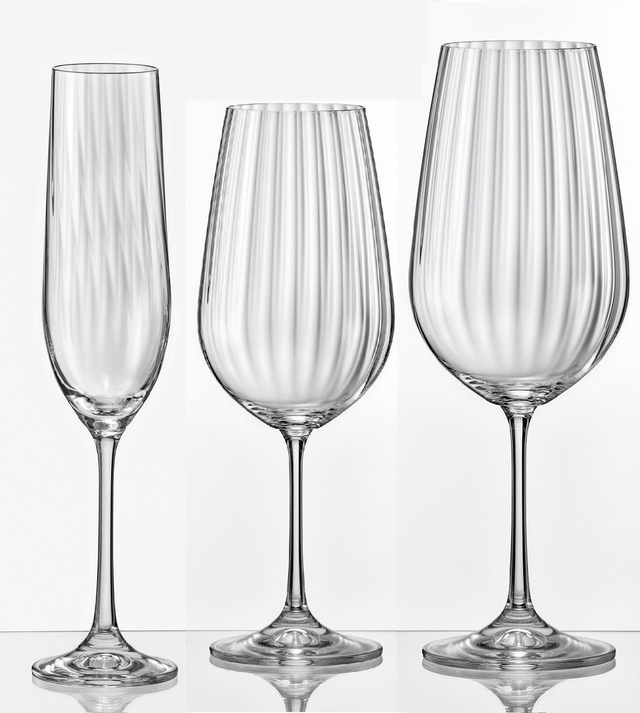 Waterfall Red Wine 550ml / 18.5 oz Set of 4