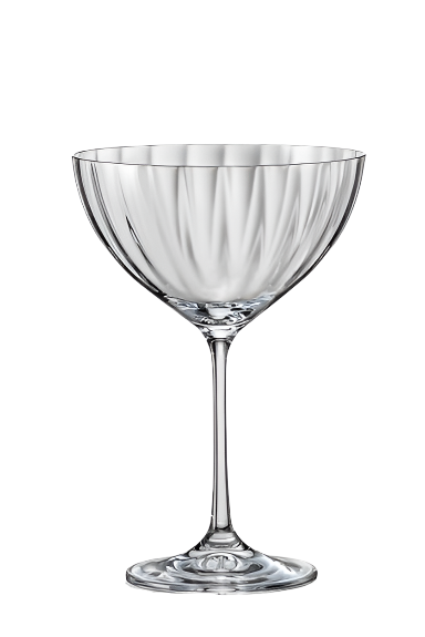 Waterfall Coupe Cocktail Glass 11.50 oz Set of 4