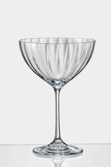 Waterfall Coupe Cocktail Glass 11.50 oz Set of 4