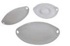 Euro Essential Classic Lisbon White Serving Platters