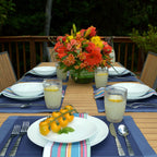 Bianco 6 Piece Salad Plate Set - Euro Ceramica 