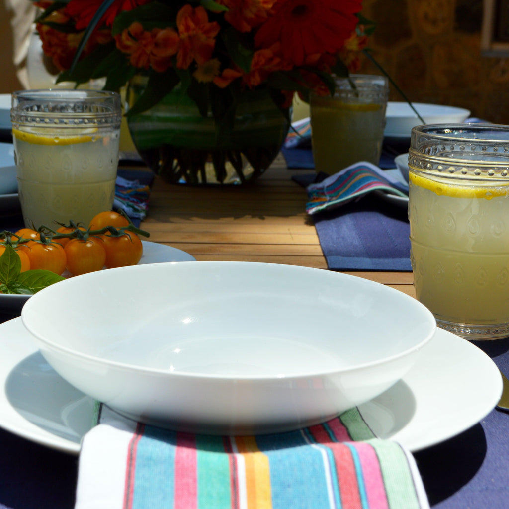 Bianco 18 Piece Dinnerware Set - Euro Ceramica 