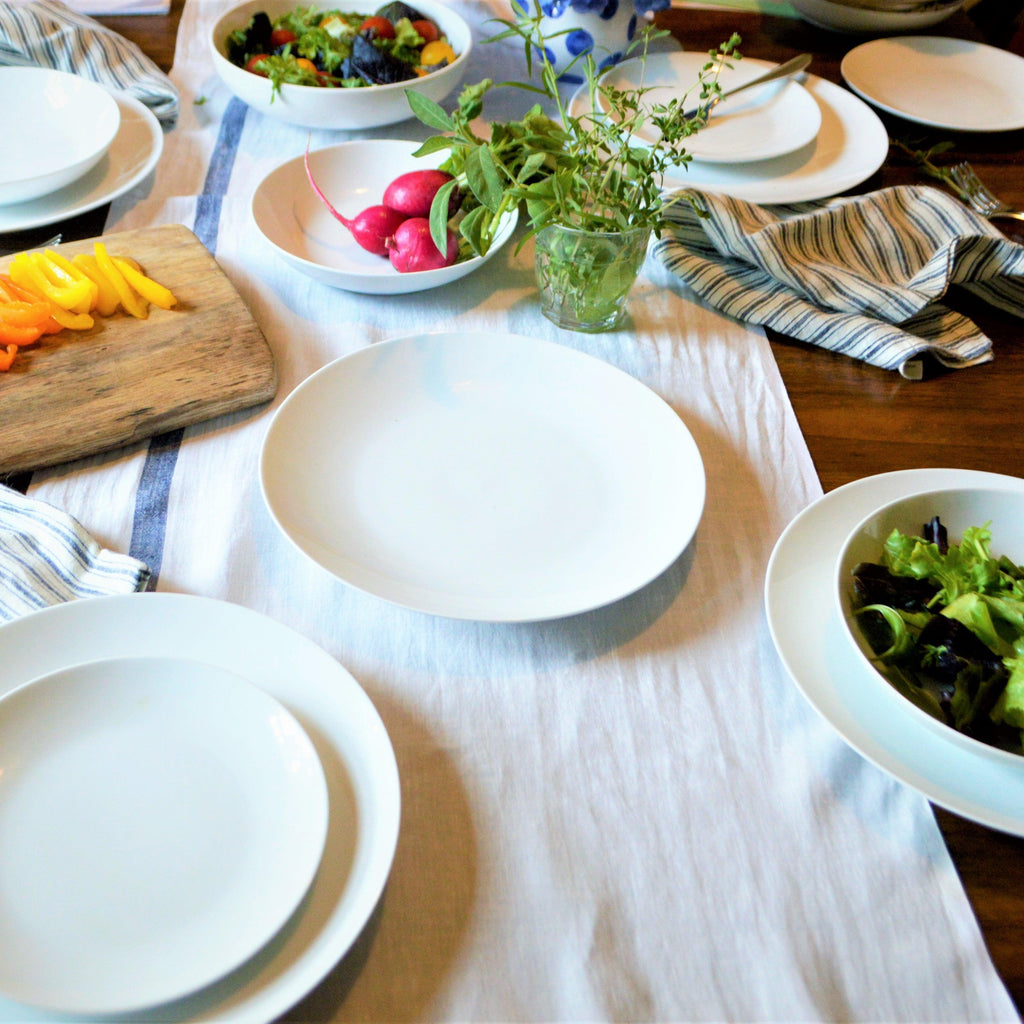 Bianco 18 Piece Dinnerware Set - Euro Ceramica 