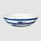 Mediterranean Sea Fish 11'' Round Serving Bowl