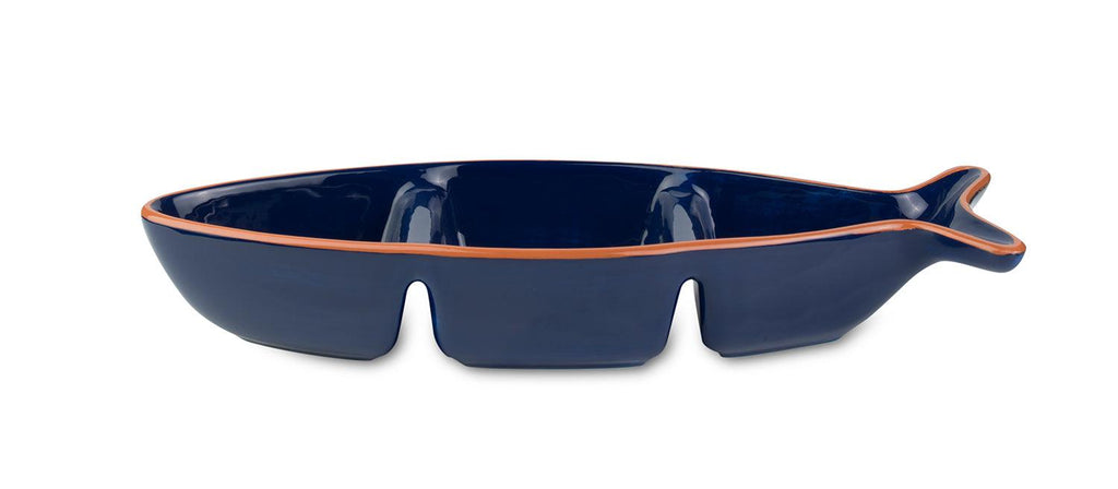 Fish Shape Divided Bowl
