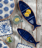 Fish Shape Divided Bowl