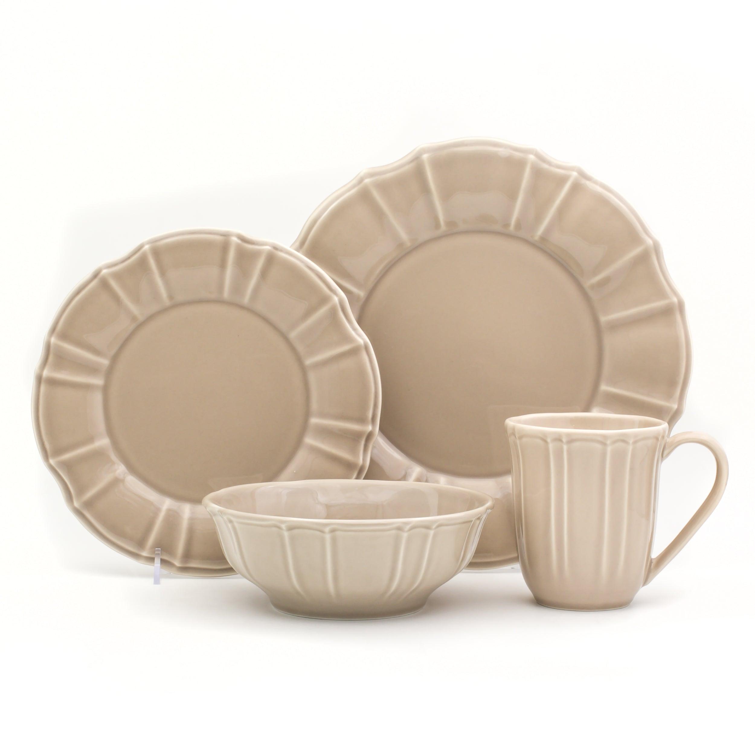 Chloe 16 Piece Dinnerware Set - Euro Ceramica 