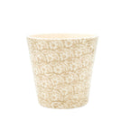 Chloe Floral Accent Planter - Beige - Euro Ceramica 