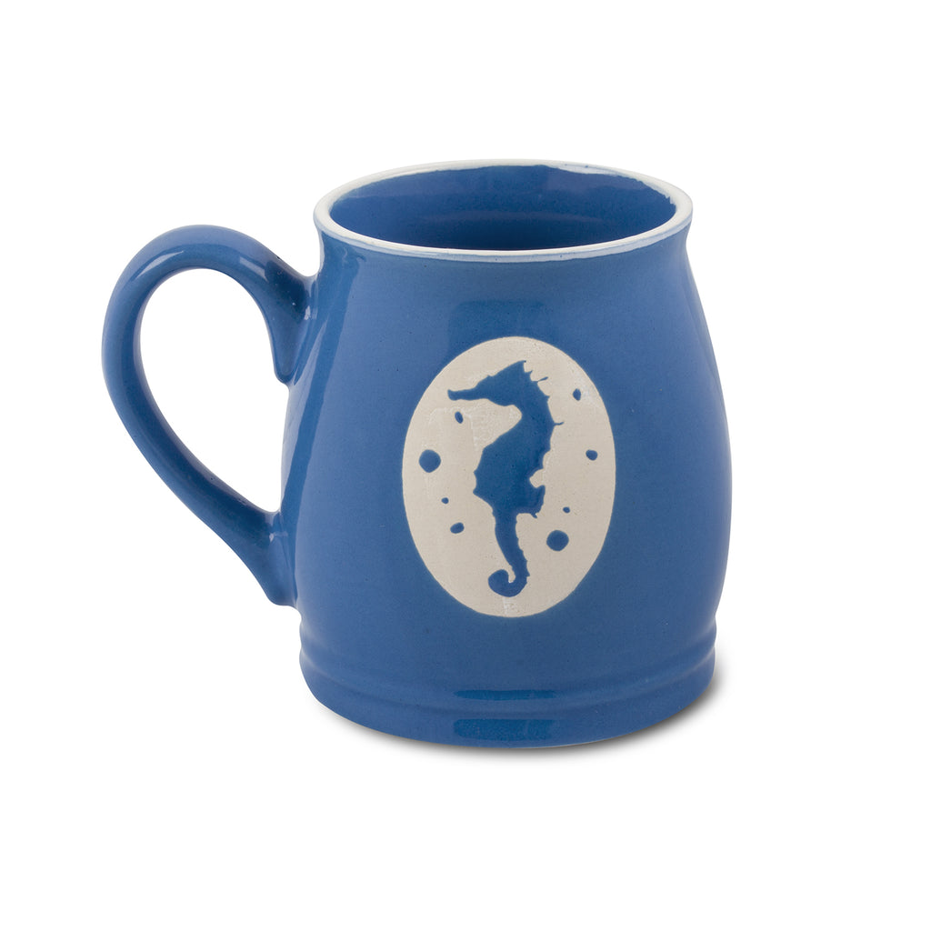 Costa Azul Ocean City 14.5-oz Stoneware Mugs Set of 4