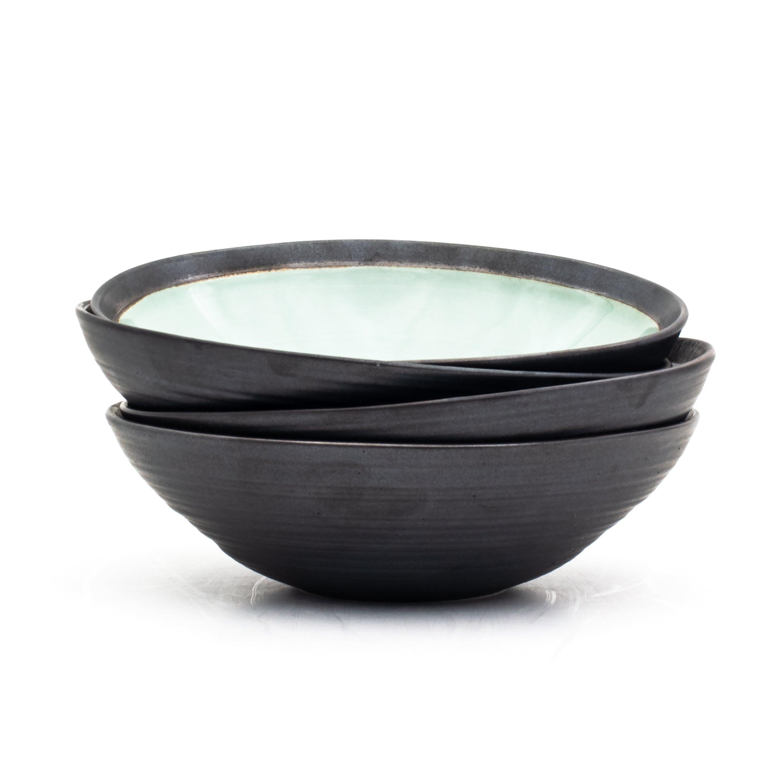 Diana 4 Piece Cereal Bowl Set - Euro Ceramica 