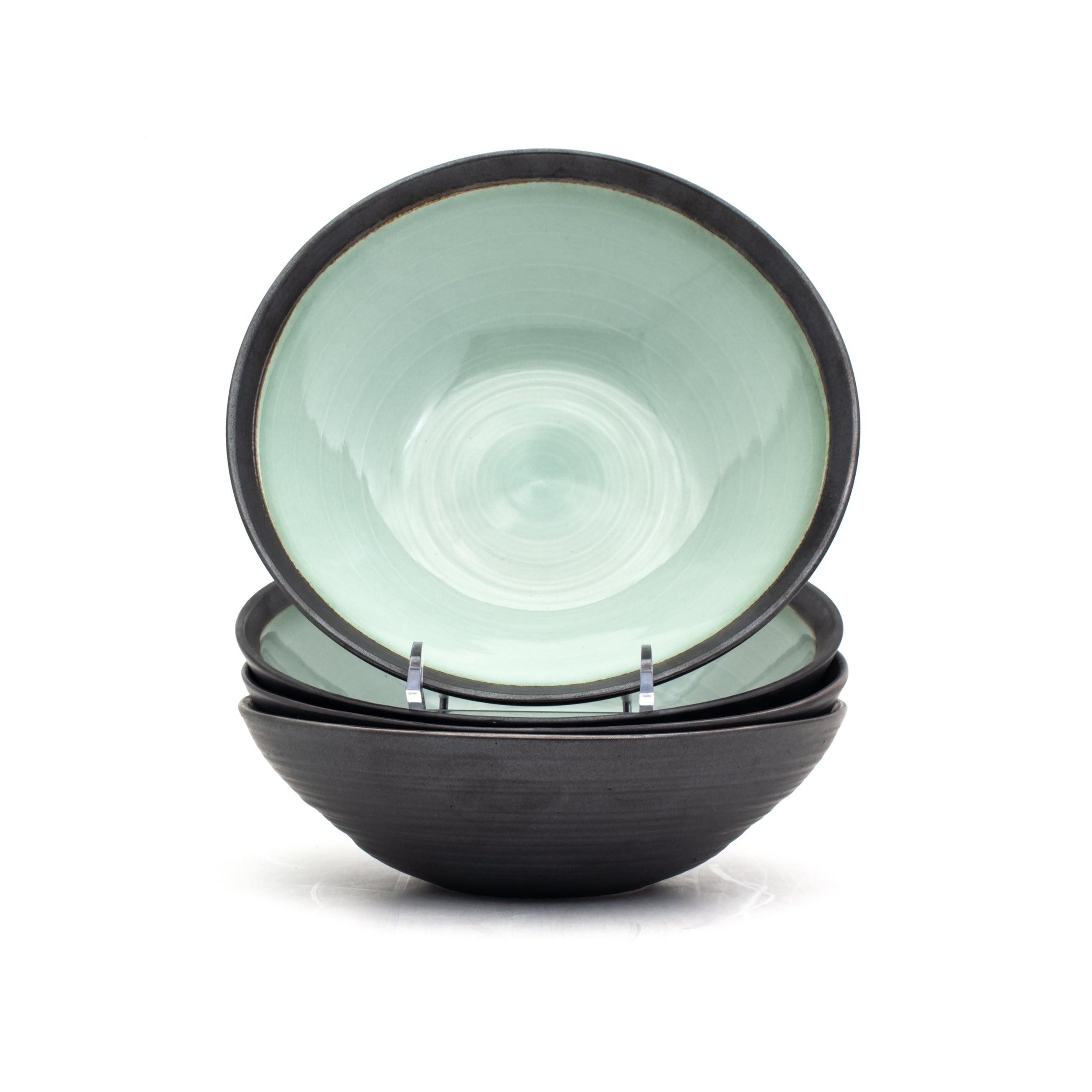 Diana 4 Piece Cereal Bowl Set - Euro Ceramica 