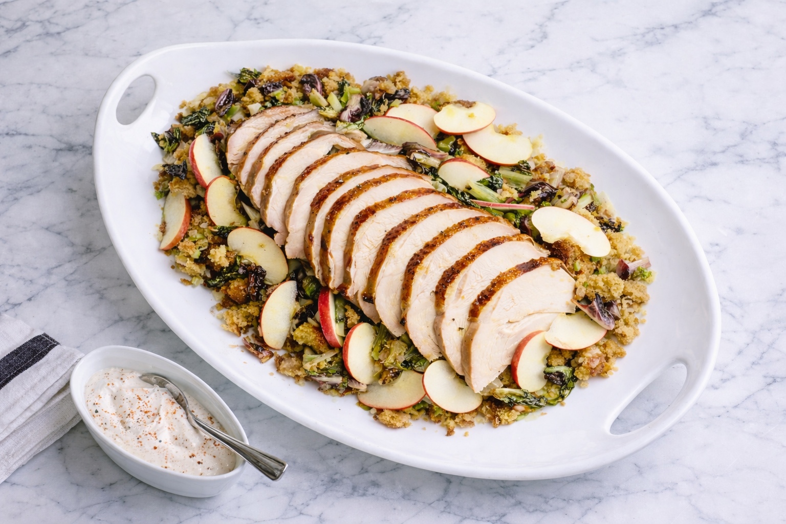 Euro Essential Classic Lisbon White Serving Platters