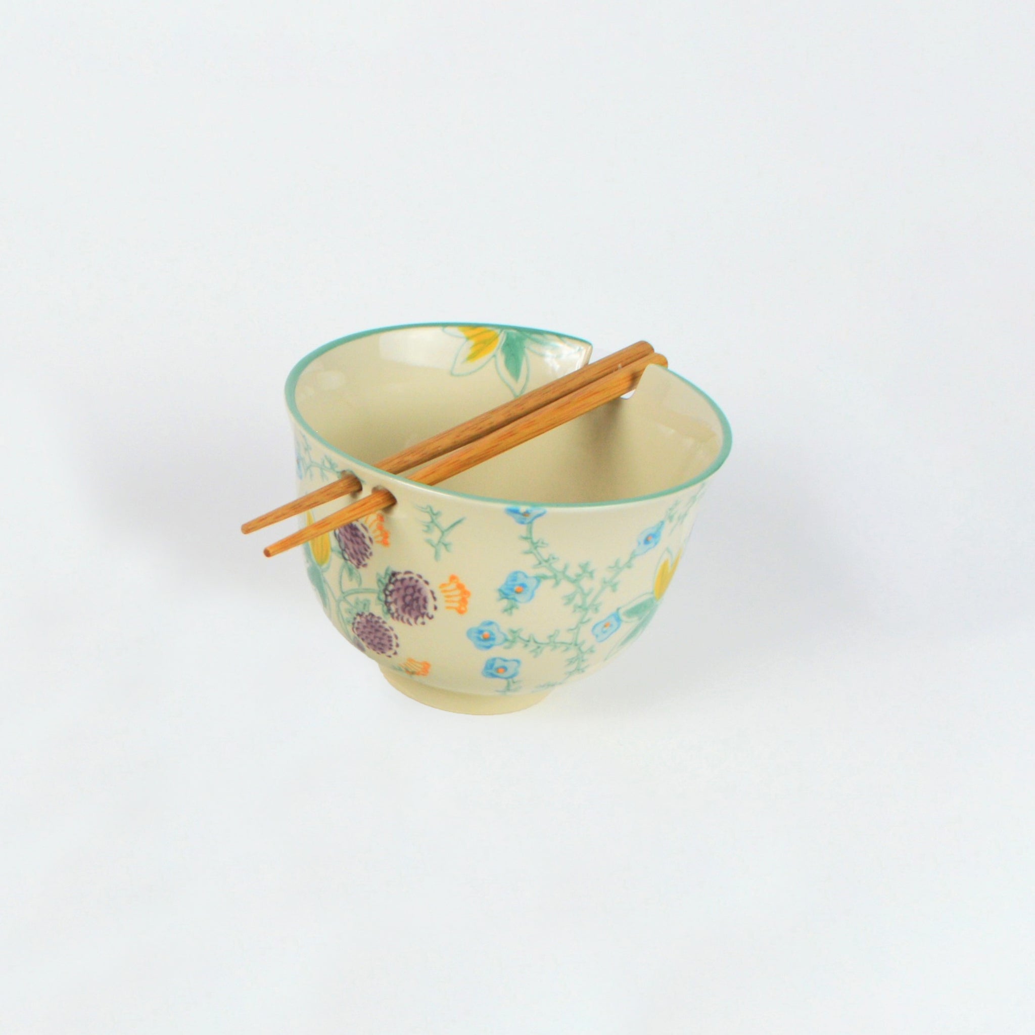 Ella Ramen Bowls Set with Chopsticks Service for 2 - Euro Ceramica 
