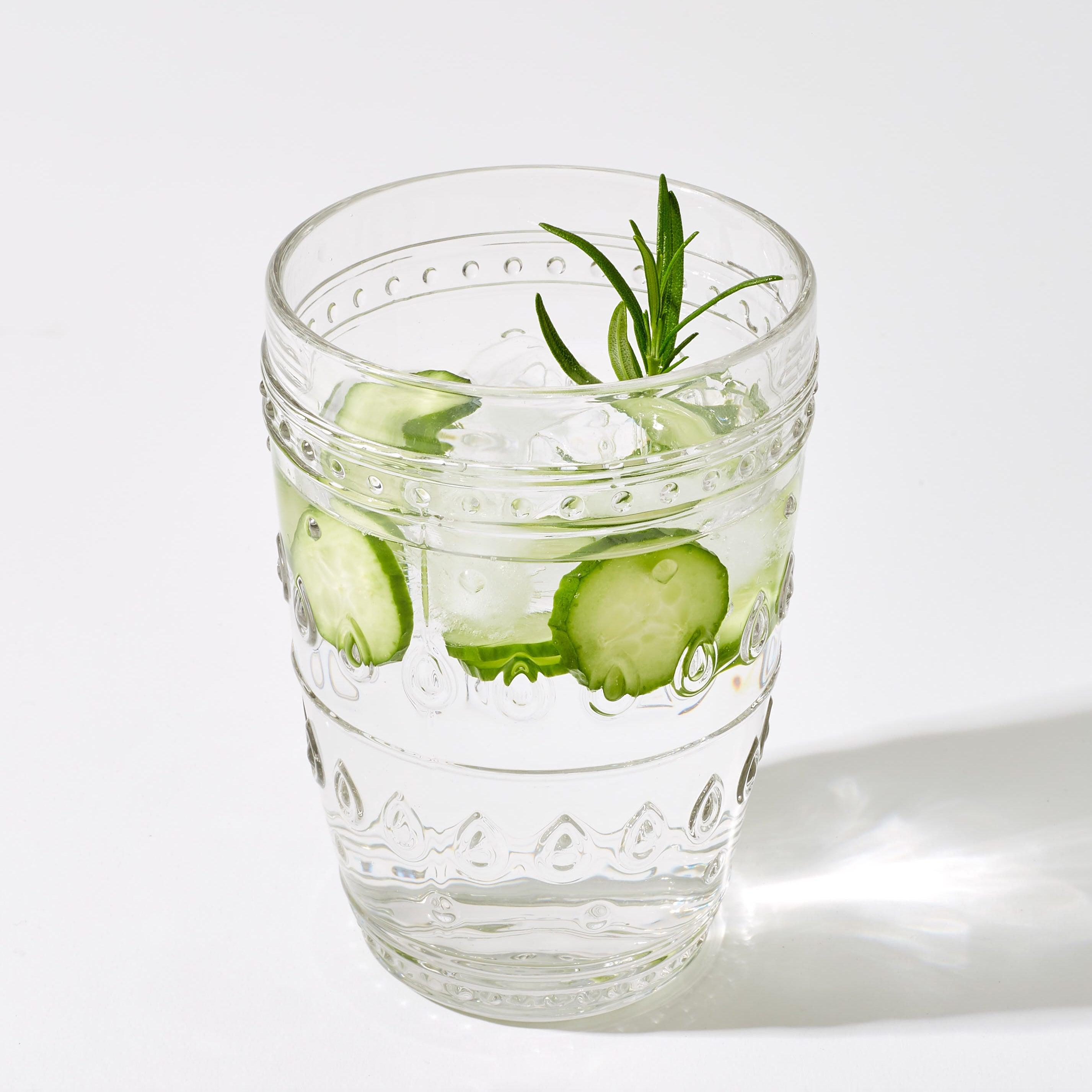 Fez Highball Glasses --Set of 4 - Euro Ceramica 