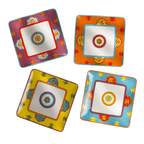 Galicia 8'' Square Salad Plates,Set of 4