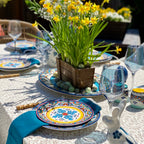 Zanzibar Ceramic Artisan Design 16'' Oval Serving Platter