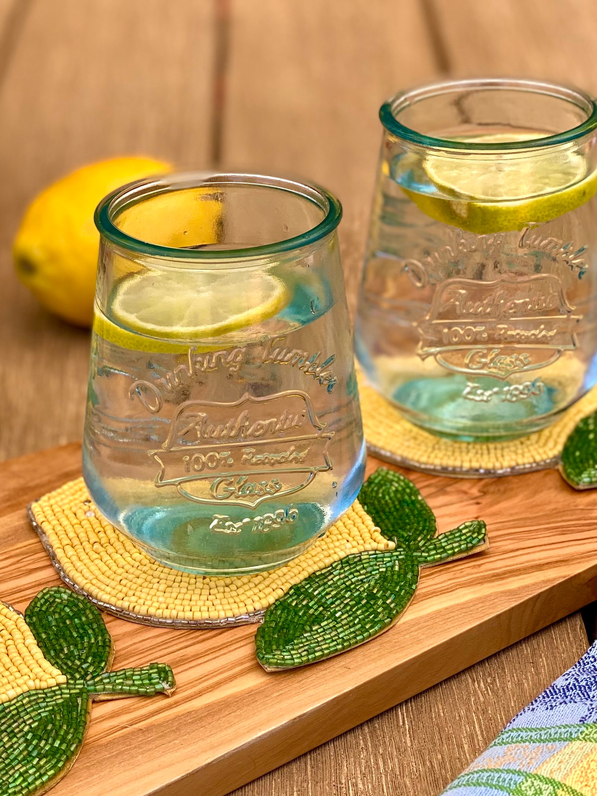 Euro Essential Bara Recycled Glass 4 Piece Tumbler Set