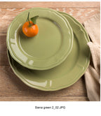 Siena Stoneware Bowls and Plates 16-Piece Dinnerware Set , Service for 4