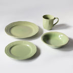 Siena 16 piece Dinnerware Set Green - Euro Ceramica 