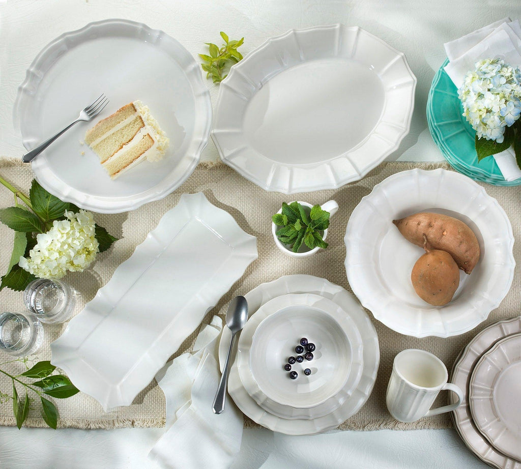 Chloe 4 Piece White Everyday Bowls Set