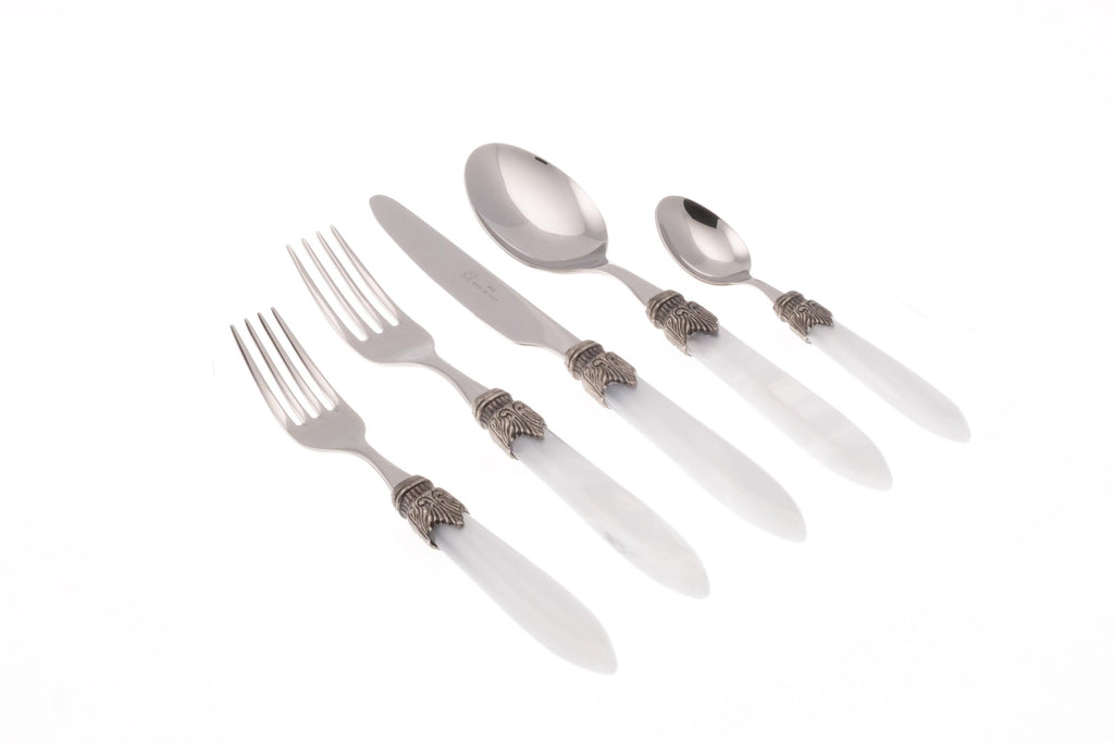 Laura Italian 5-Piece Flatware Place Setting - Euro Ceramica 