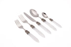 Laura Italian 5-Piece Flatware Place Setting - Euro Ceramica 