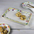 Charlotte 16.5-Inch Rectangular Serving Platter - Euro Ceramica 