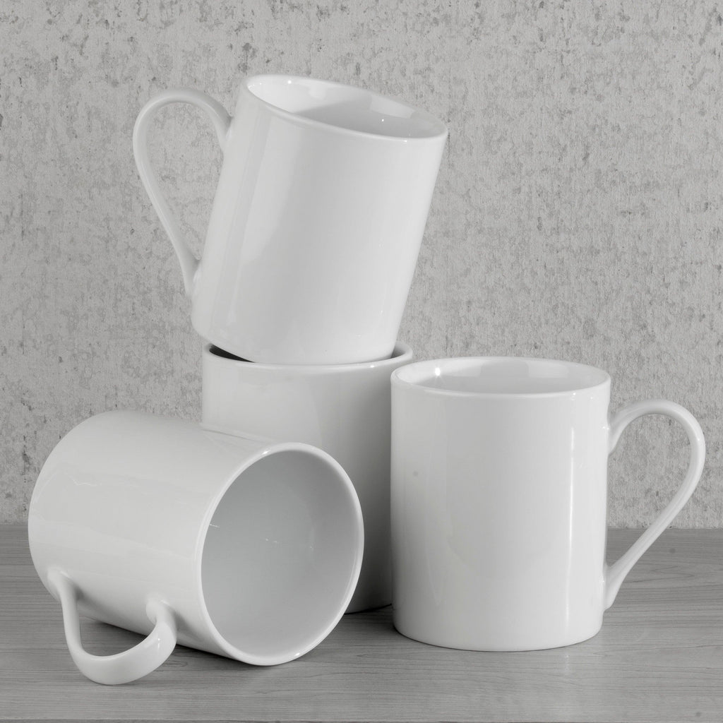 Claire Classic 4 Piece Mug Set - 340cc - Euro Ceramica 