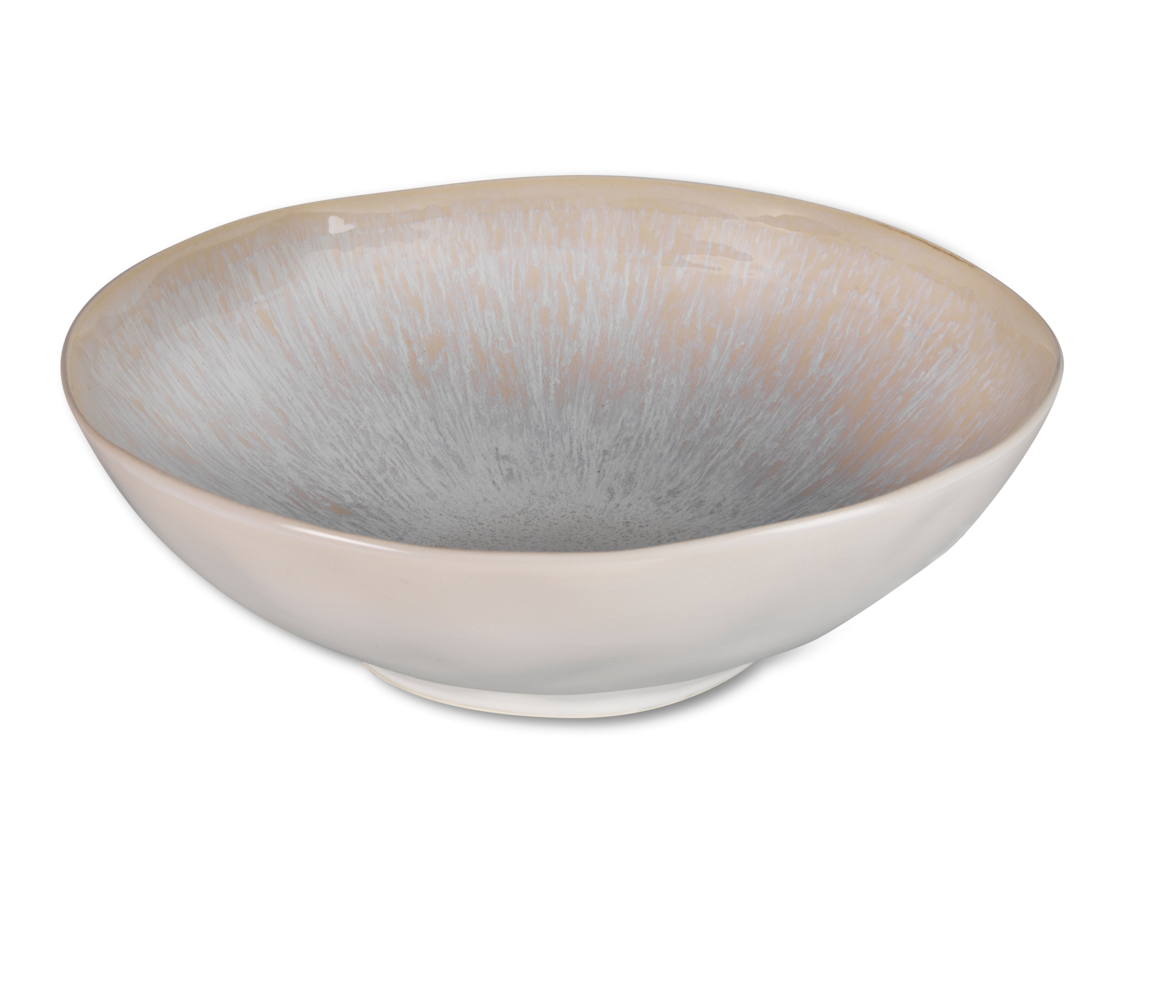ClayBarn Nicole Stoneware Reactive Glaze 12-Inch Serving Bowl