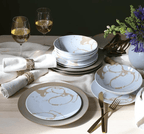 Nile 12 Piece Dinnerware Set in Opulent Luxor - Euro Ceramica 