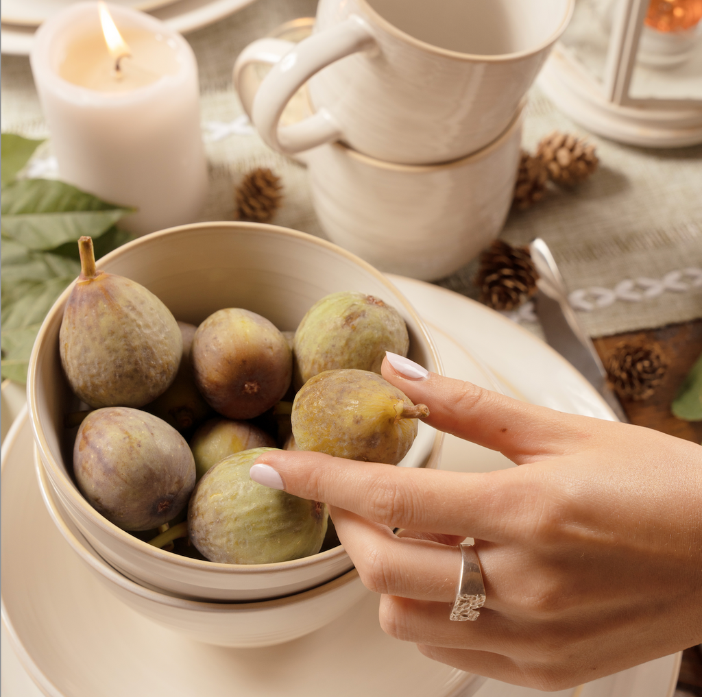 Neree 4 Stoneware Reactive Glaze Cereal Bowl, Set of 4