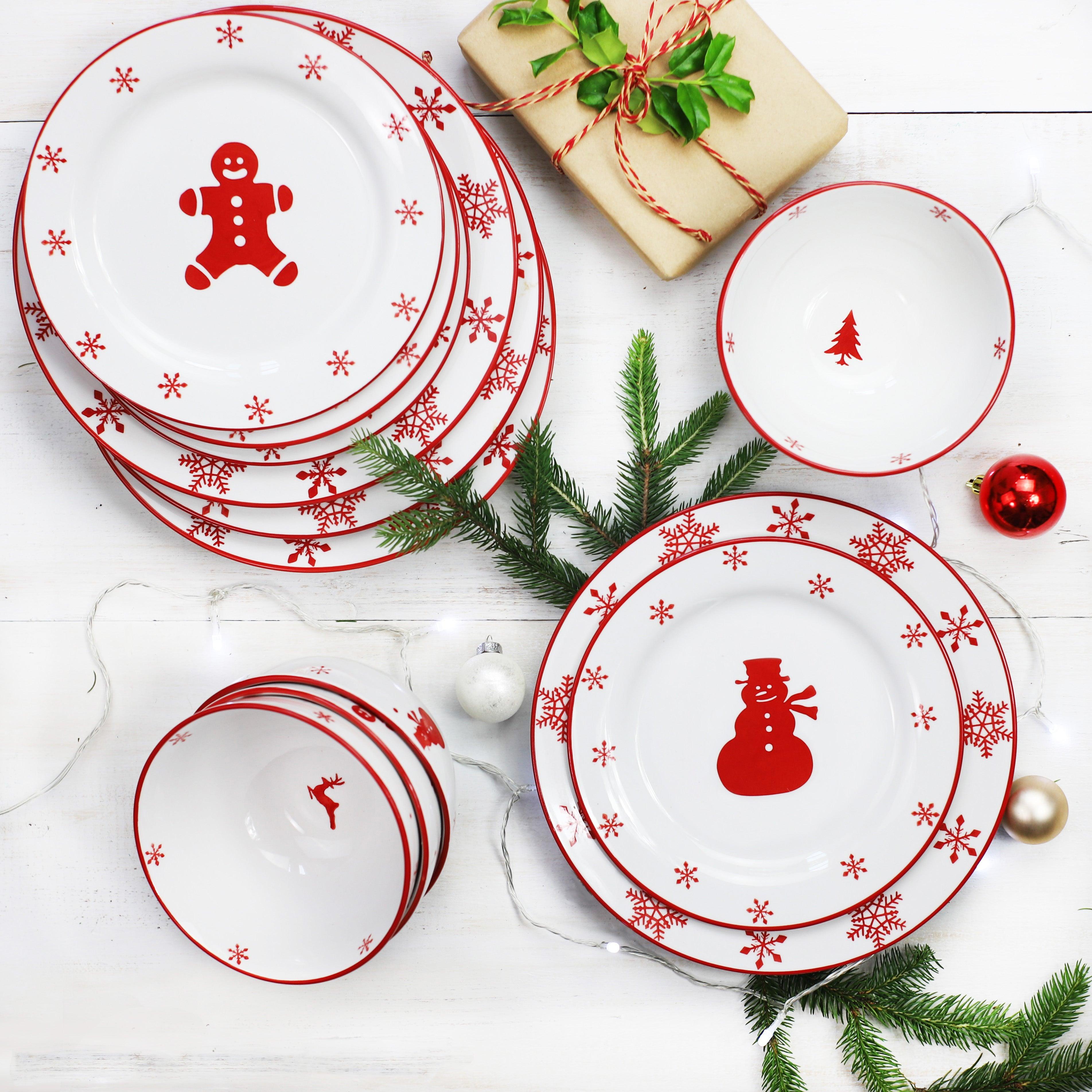 Winterfest 12 Piece Dinnerware Set