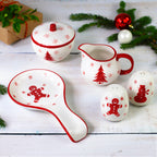 Winterfest 5 Piece Accessory Set - Euro Ceramica 